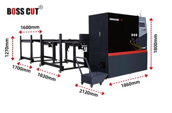 Siab -Speed Metal Circular Sawing Tshuab