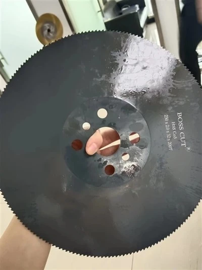 HSS circular saw balde cutting coating